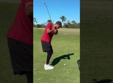 Behind the scenes with the short game wizard himself—Tiger Woods.