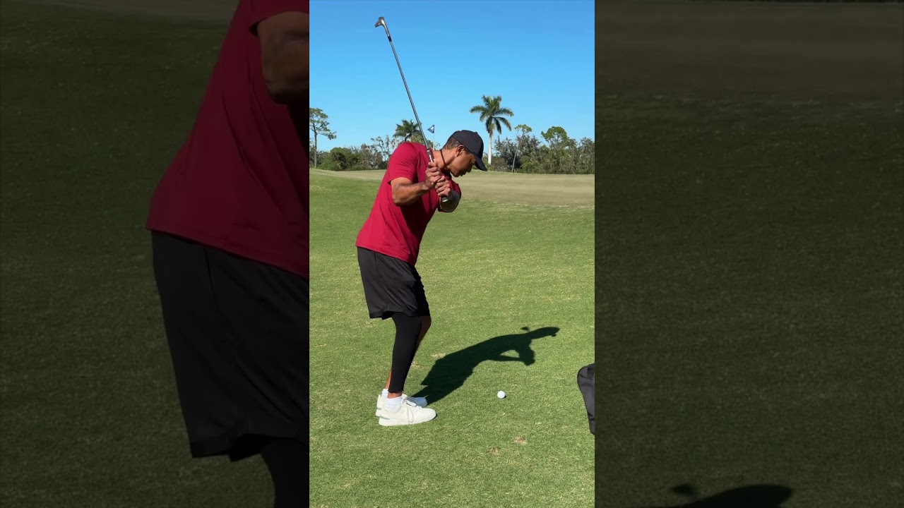 Behind the scenes with the short game wizard himself—Tiger Woods.