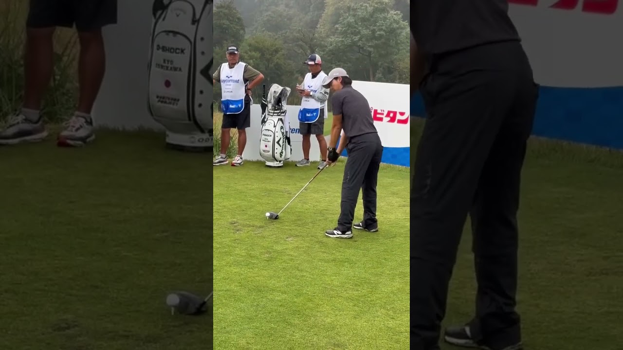 ベイカレントクラシック　3日目　石川遼選手ドライバー#golf #ベイカレントクラシック #PGA #shorts