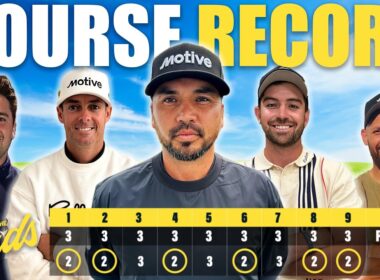 The Lads Set a Course Record