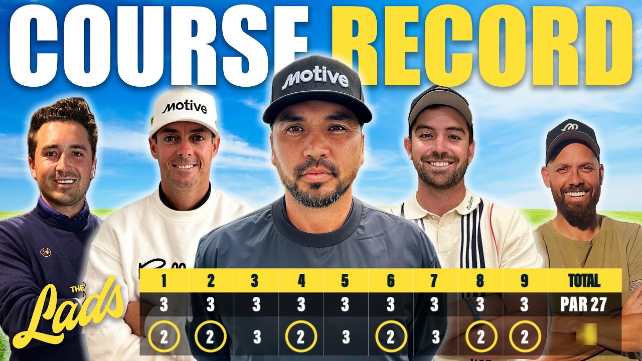 The Lads Set a Course Record