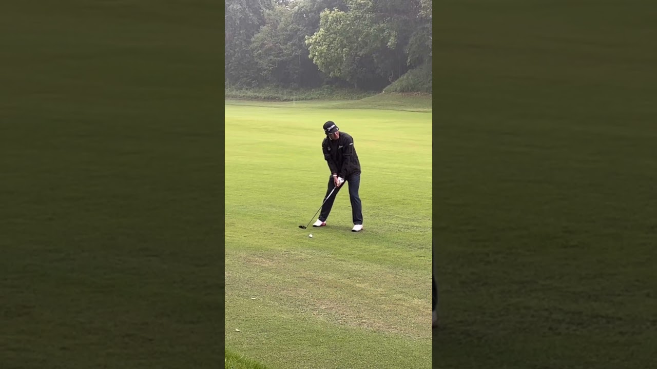 ベイカレントクラシック　3日目　松山英樹選手　フェアウェイウッド#ゴルフ#PGA #松山英樹#shorts