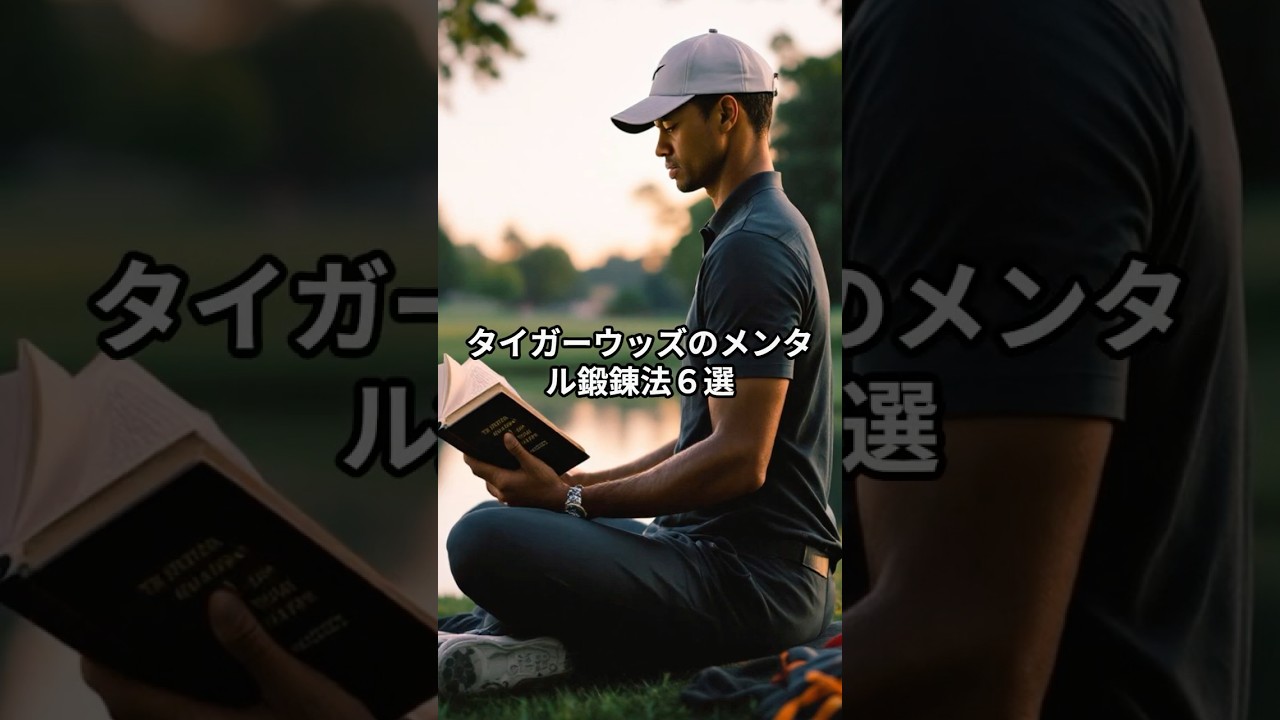 【鍛錬法】タイガーウッズのメンタル鍛錬法６選#shorts #偉人 #名言　＃努力　＃失敗　＃ゴルフ　＃タイガーウッズ　＃メンタル　＃習慣　＃逆境　＃挑戦　＃交通事故