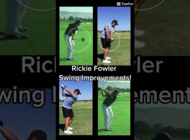 Rickie Fowler Swing Improvements Revealed #golftips #shorts