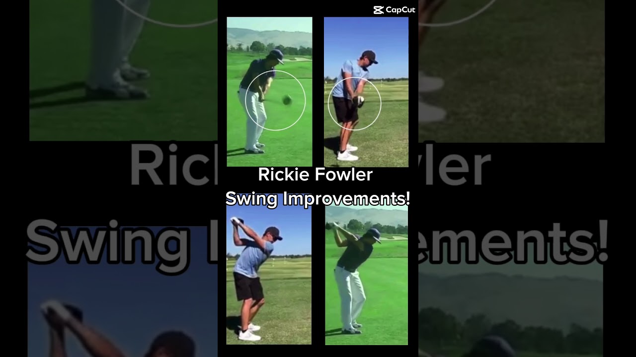 Rickie Fowler Swing Improvements Revealed #golftips #shorts