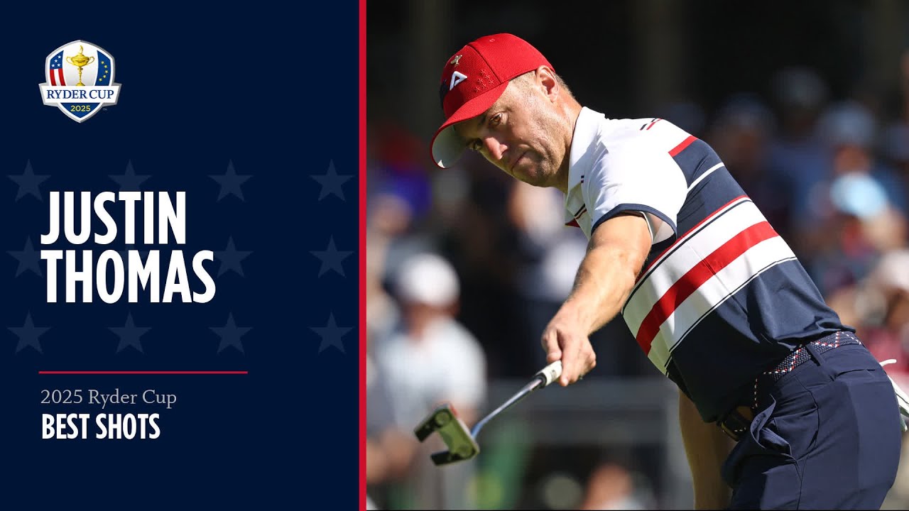 Justin Thomas' Extended Best Shots | 2025 Ryder Cup