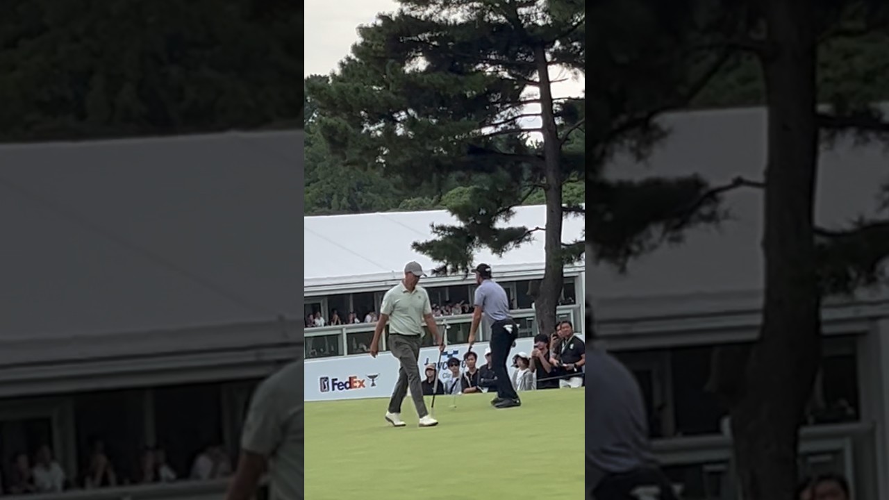 アダムスコット ベイカレント最終日 10番ホールグリーン￼ #pgaティーチングプロ #ゴルフ始める #ゴルフ #ラウンド