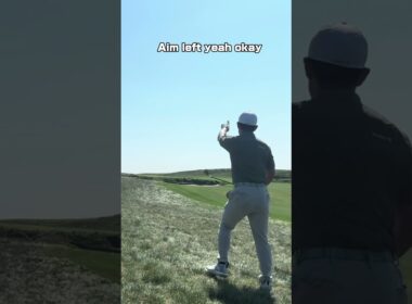 【激ラフからバーディ⛳️】全米オープン開催コースでスーパーバーディ連発！　#ゴルフレッスン #ラウンドレッスン #コースレッスン #コースマネジメント #ゴルフスイング #golftrip #ゴルフ