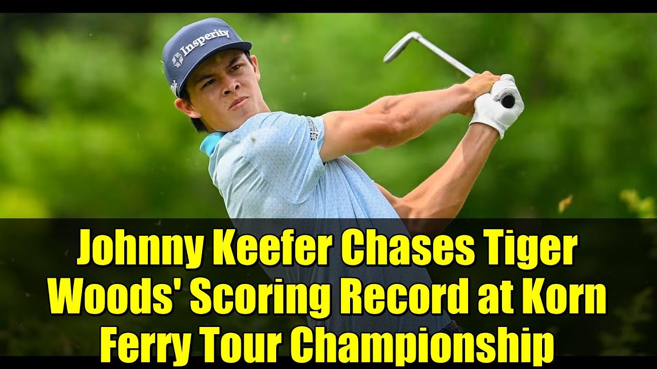 ジョニー・キーファー、コーンフェリーツアー選手権でタイガー・ウッズのスコア記録に挑む