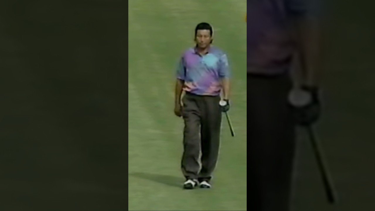 ジャンボ尾崎プロ　ドライバーショット　1996日本オープン #ゴルフ #golfswing #golf