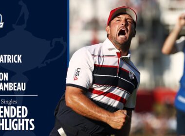 Matt Fitzpatrick vs Bryson DeChambeau Extended Highlights | Sunday Singles | 2025 Ryder Cup