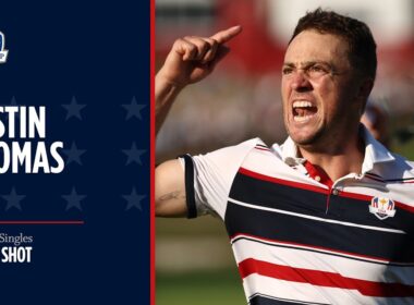 Every Shot from Justin Thomas | Sunday Singles | 2025 Ryder Cup