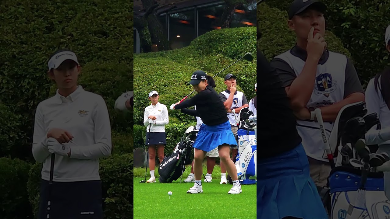 통산 35승! 살아있는 전설. #안선주 프로. 드라이버 티 샷! #골프 #golf (구독은 좋아요)