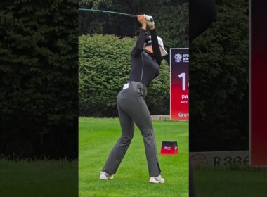 우월한 피지컬 & 스윙👍👍KLPGA 유현주 프로. 출처 : Instagram@kyooppa2025