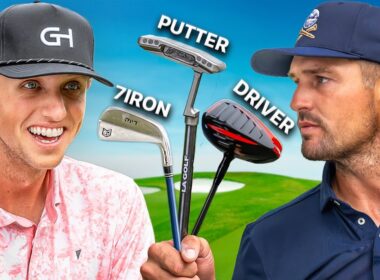 Can Bryson DeChambeau Beat Me Using 3 Golf Clubs?