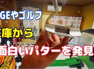 HAGEやゴルフ⛳️在庫から面白いパターを発見💡