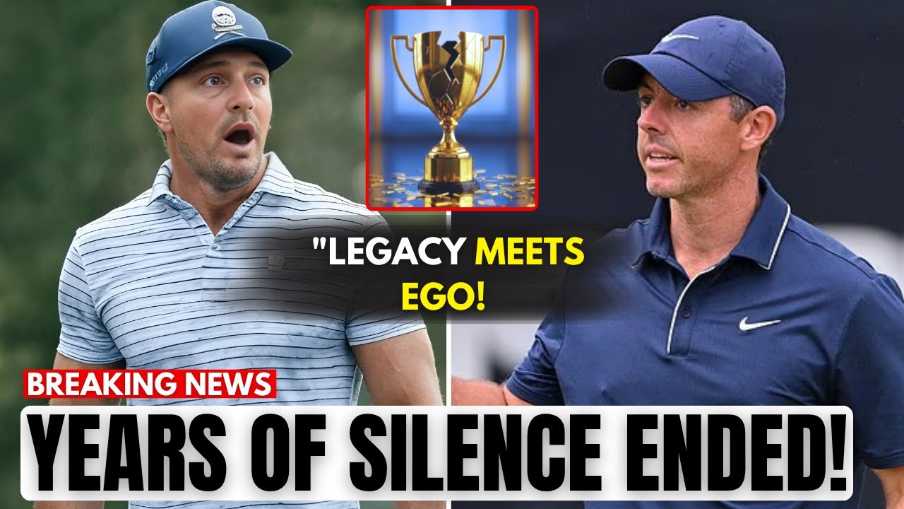 ロリー・マキロイがブライソン・デシャンボーに激怒！生中継で完膚なきまでに叩きのめされる！