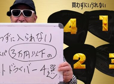 3万円以下の高コスパドライバー4選【買わずにいられない】
