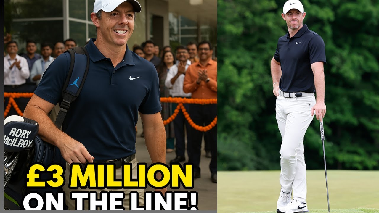 Rory McIlroy Takes INDIA by Storm with £3 Million Win