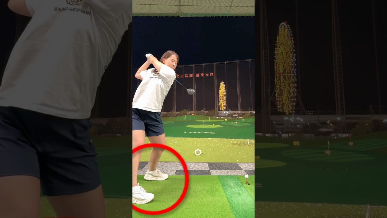 【最長飛距離342ヤード】女子ドラコン世界チャンピオン2022！飛距離を伸ばすコツは〇〇！？　ドライバーショット　ゴルフレッスン　飛距離アップ　#short #shorts #shortsvideo