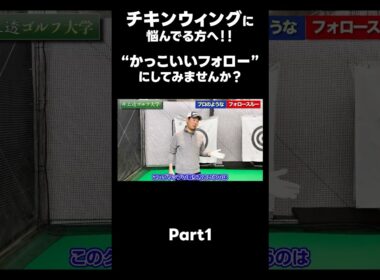 【かっこいいフォローにしませんか？】#ゴルフレッスン #ゴルフ #スイングトップ #golf #井上透 #pgaティーチングプロ #ドラコンプロ