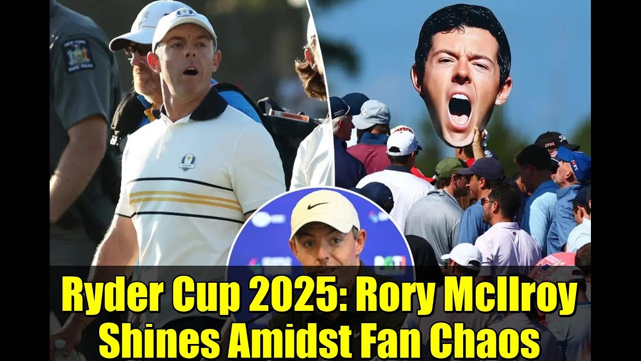 ライダーカップ2025：ファンの混乱の中、ロリー・マキロイが輝く | ゴルフハイライト