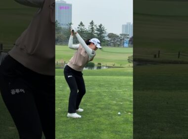 안선주 이지현3 최은우 프로 | 이 정도면 예술이다… 프로의 슬로우 스윙 감상 #koreagolf #golfswing #골프스윙 #골프스타 #par3