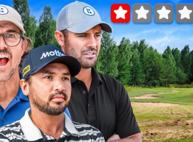 ジェイソン・デイを1つ星コースに連れて行きました