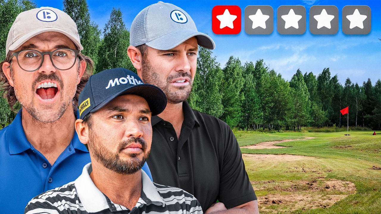 ジェイソン・デイを1つ星コースに連れて行きました