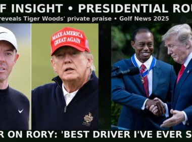 トランプ大統領、タイガー・ウッズのロリー・マキロイに関する意外な発言を暴露