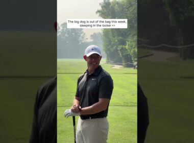 ロリー・マキロイは第1ラウンドでドライバーなしでプレーしました #DpWorldindiaChampionship #rorymcilroy