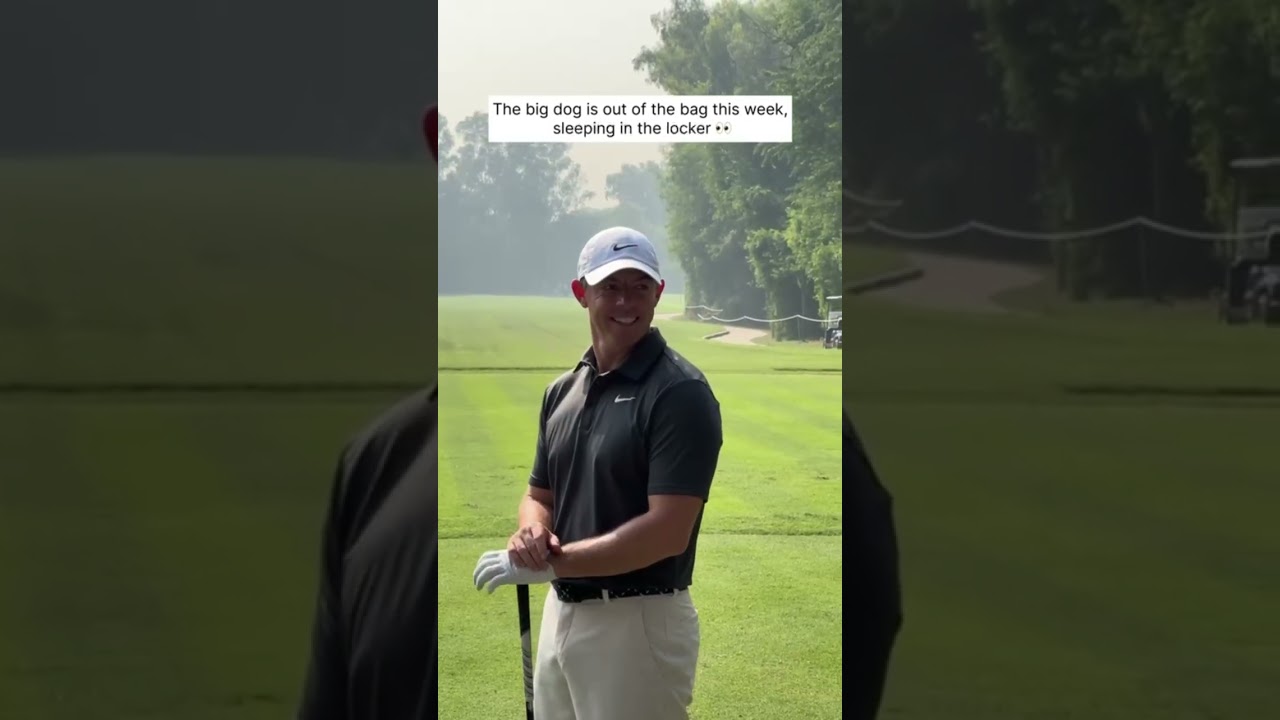 ロリー・マキロイは第1ラウンドでドライバーなしでプレーしました #DpWorldindiaChampionship #rorymcilroy