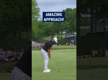 Jon Rahm's FANTASTIC iron shot! 🔥