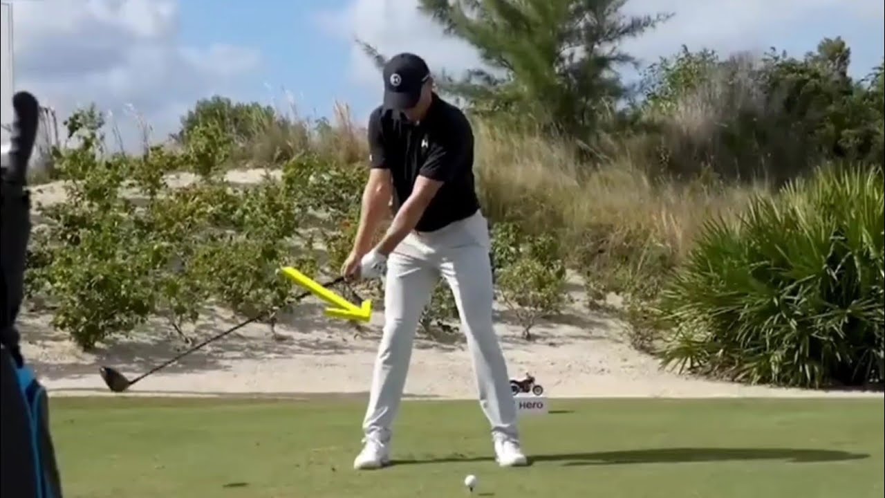 Jordan Spieth Driver Swing in Super Slow-Mo, "Clutch Machanic"