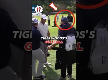 Why did the Man Have Tiger Woods’ ball in his jacket?! 😱⛳️