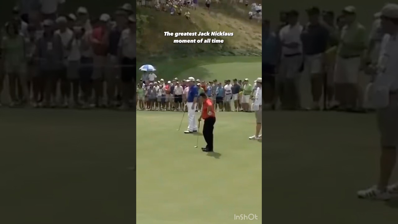 The Greatest Jack Nicklaus Moment of all time🔥 #golf