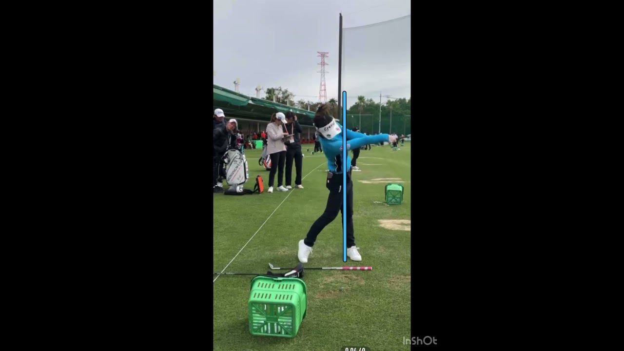 スイングD r.西山コーチが植手桃子プロのスイング調整に行きました❗️#ゴルフレッスン #lpスイング #ゴルフ  #ゴルフスイング #ゴルフスイング動画 #ゴルフ練習法   #植手桃子