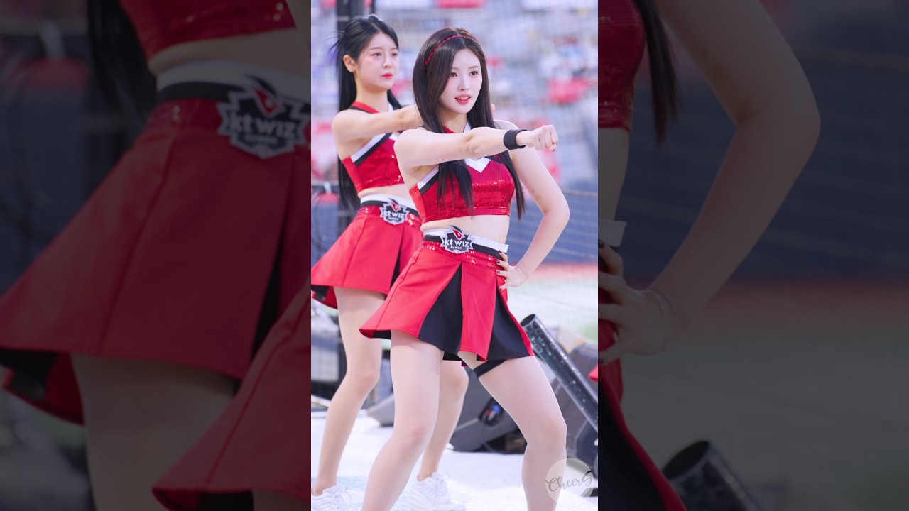 필터없는 필터미모 골반춤 Hold Up 아웃송 김정원 치어리더 Kim Jeong-Won Cheerleader ktwiz