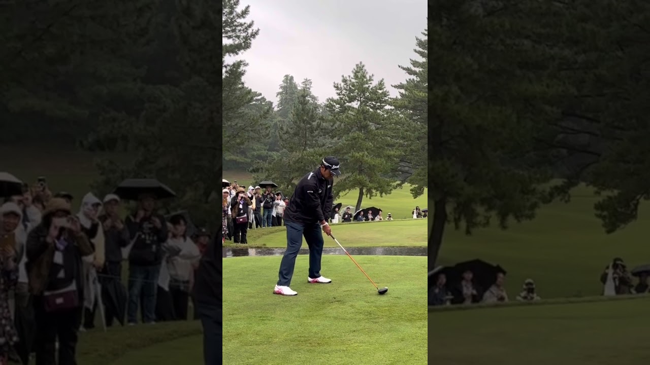 ベイカレントクラシック　3日目　松山英樹選手　ティーショット#ゴルフ#PGA #松山英樹#shorts