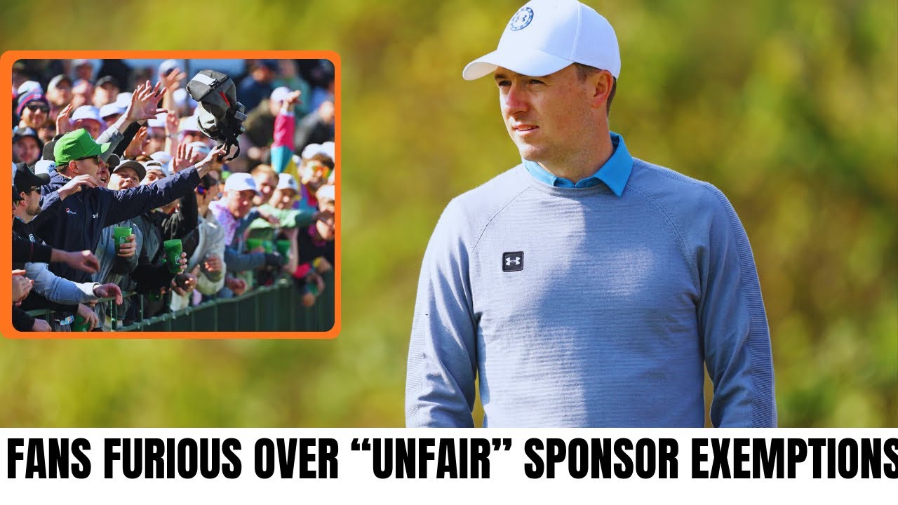 Jordan Spieth’s PGA Tour Hiatus Sparks Controversy! | Fans Furious Over “Unfair” Sponsor Exemptions