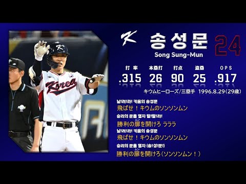 2025 K-베이스볼 시리즈 ⚾️대한민국 국가대표팀 응원가 모음