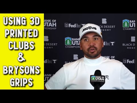 ジェイソン・デイが自身のゴルフクラブとジャンボグリップを 3D プリント?!