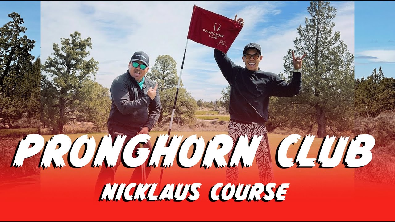 Golfing at Pronghorn Golf Club, Jack Nicklaus Signature Course in Bend, Oregon