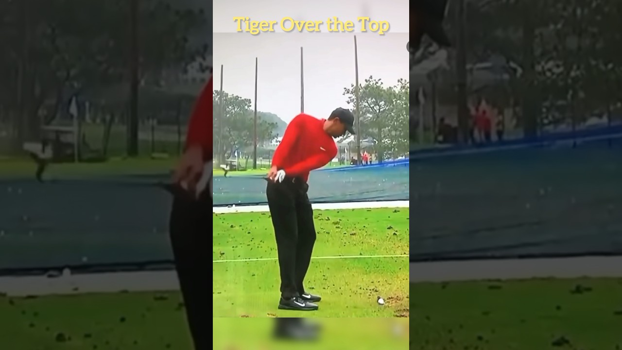 Tiger Woods Over the Top