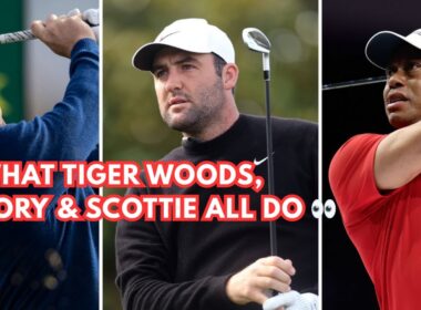 ロリー・マキロイ、スコッティ・シェフラー、タイガー・ウッズのバックスイングの始め方⛳🔥