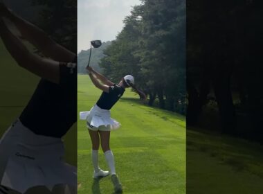 KLPGA 프로골퍼 유현주 프로 드라이버 스윙