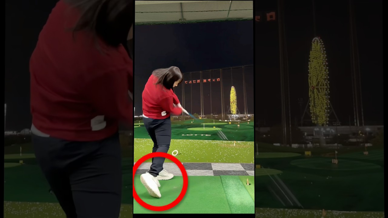 【最長飛距離342ヤード】女子ドラコン世界チャンピオン2022！　飛距離を伸ばすスイングの方法　ドライバーショット　ゴルフレッスン　飛距離アップ　#short #shorts #shortsvideo