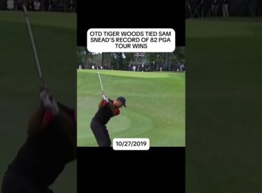 タイガー・ウッズ 🐐 #shorts #tigerwoods #pga #pgatour #golf #thegoat #onthisday #otd #autograph