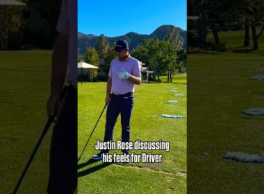 ジャスティン・ローズがお気に入りのドライバーのスイング感覚について語る！