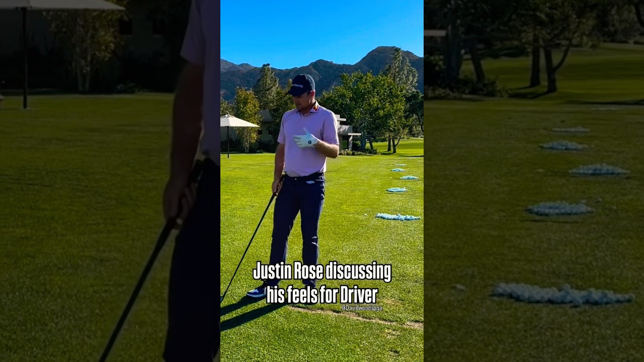 ジャスティン・ローズがお気に入りのドライバーのスイング感覚について語る！